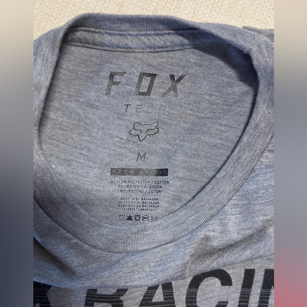 Fox Racing Gray Graphic Tee - Picture 3 of 4